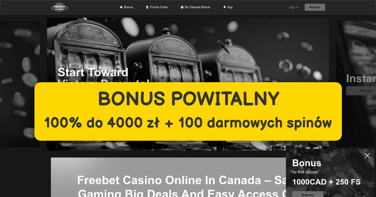 FreeBet Casino - Najlepsze Sloty Online w Polsce